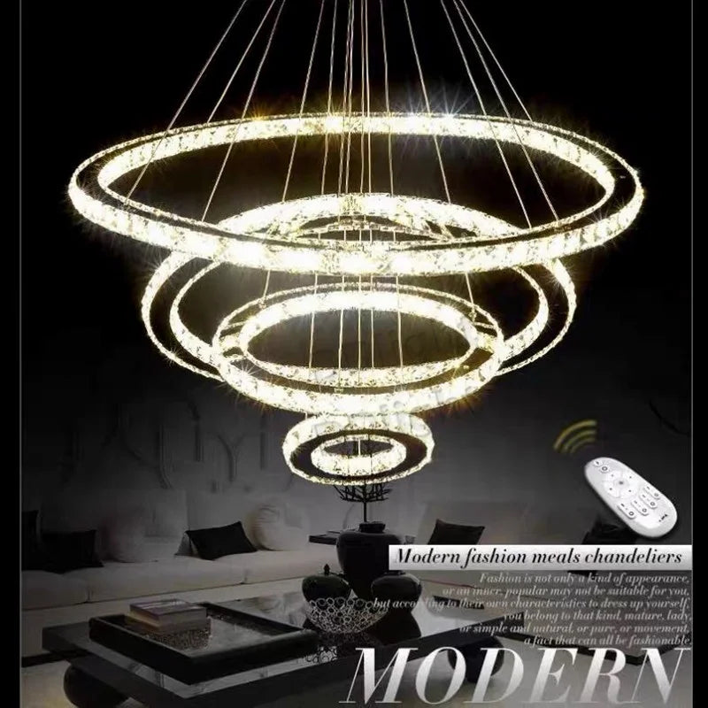 Lustre Cristal Moderne