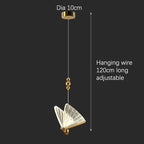 Suspension Luminaire Nordique — Cristal