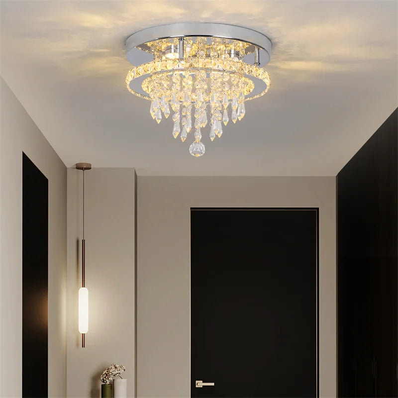 Lustre Led — Plafonnier LED Cristal