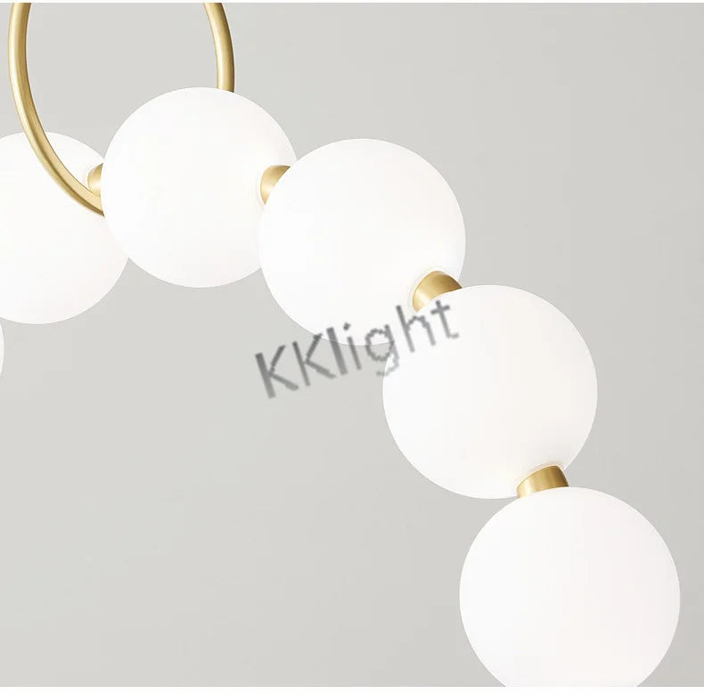 Lustre Art Déco — Cuivre