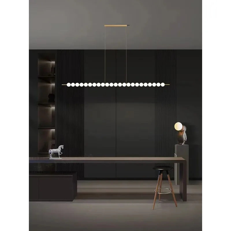 Lustre Salon Design Doré