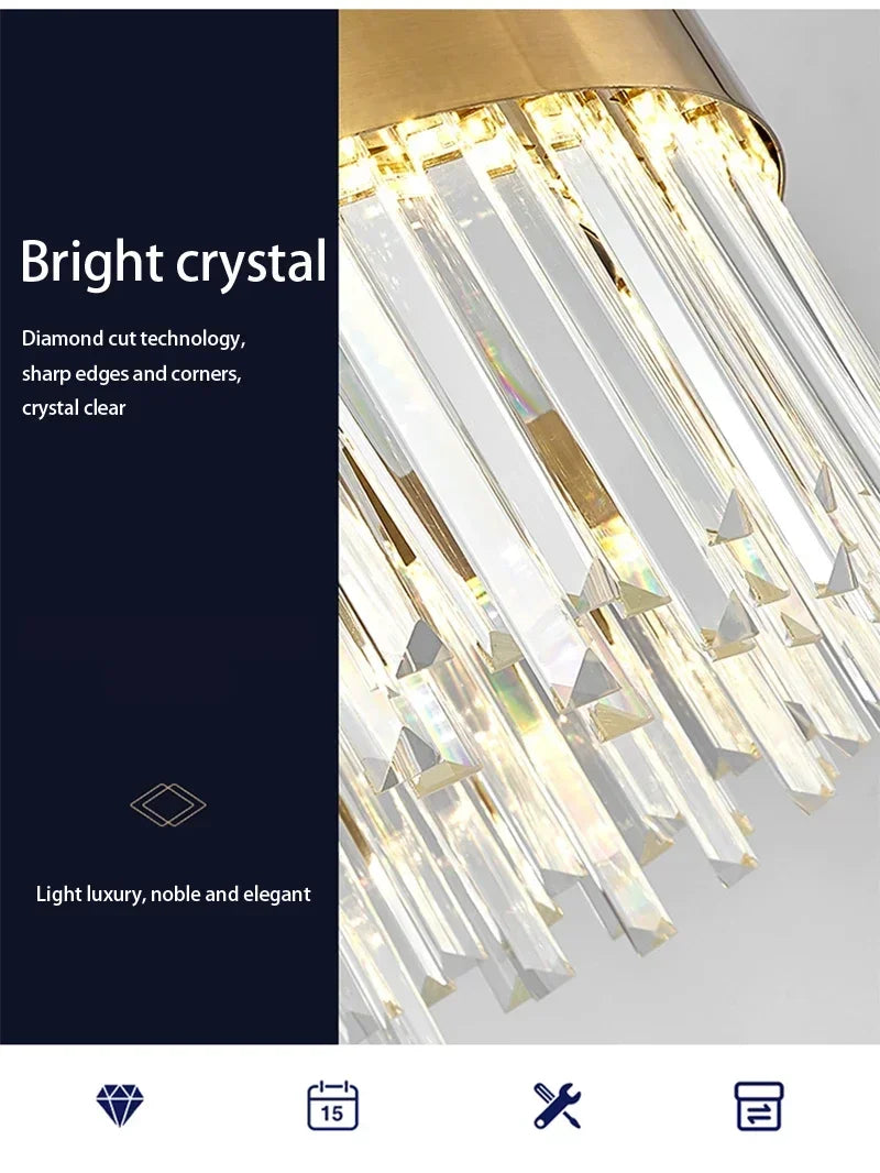 Lustre Noir Moderne