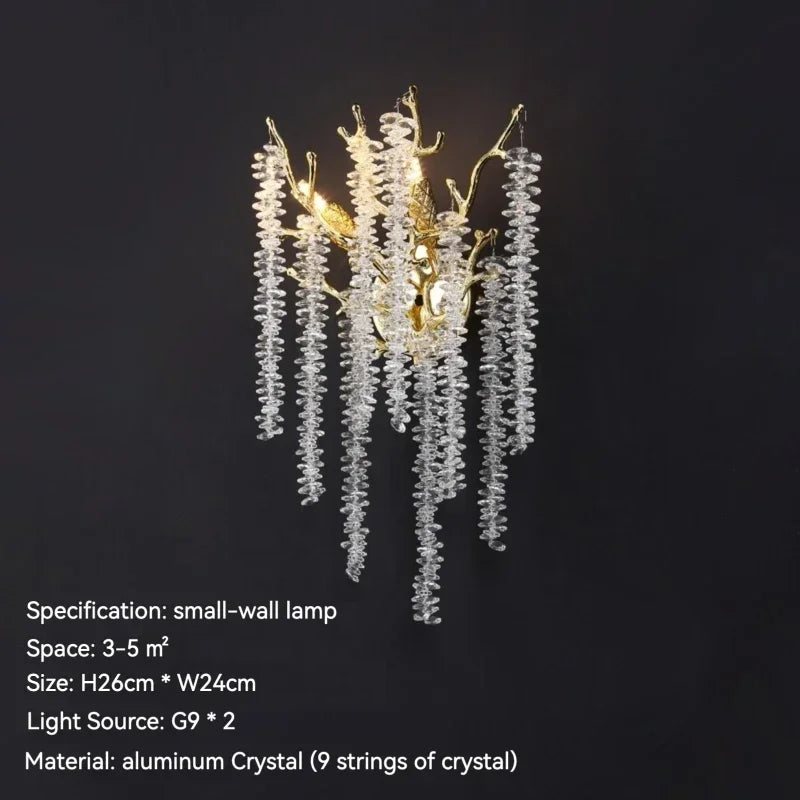 Lustre Cristal Ancien — Métal