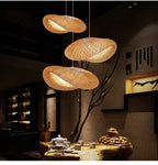 Suspension Bambou Artisanale LED - Lustre Design Naturel 2025