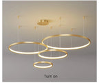 Lustre Salon Industriel — Moderne