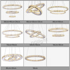 Lustre Cristal Moderne