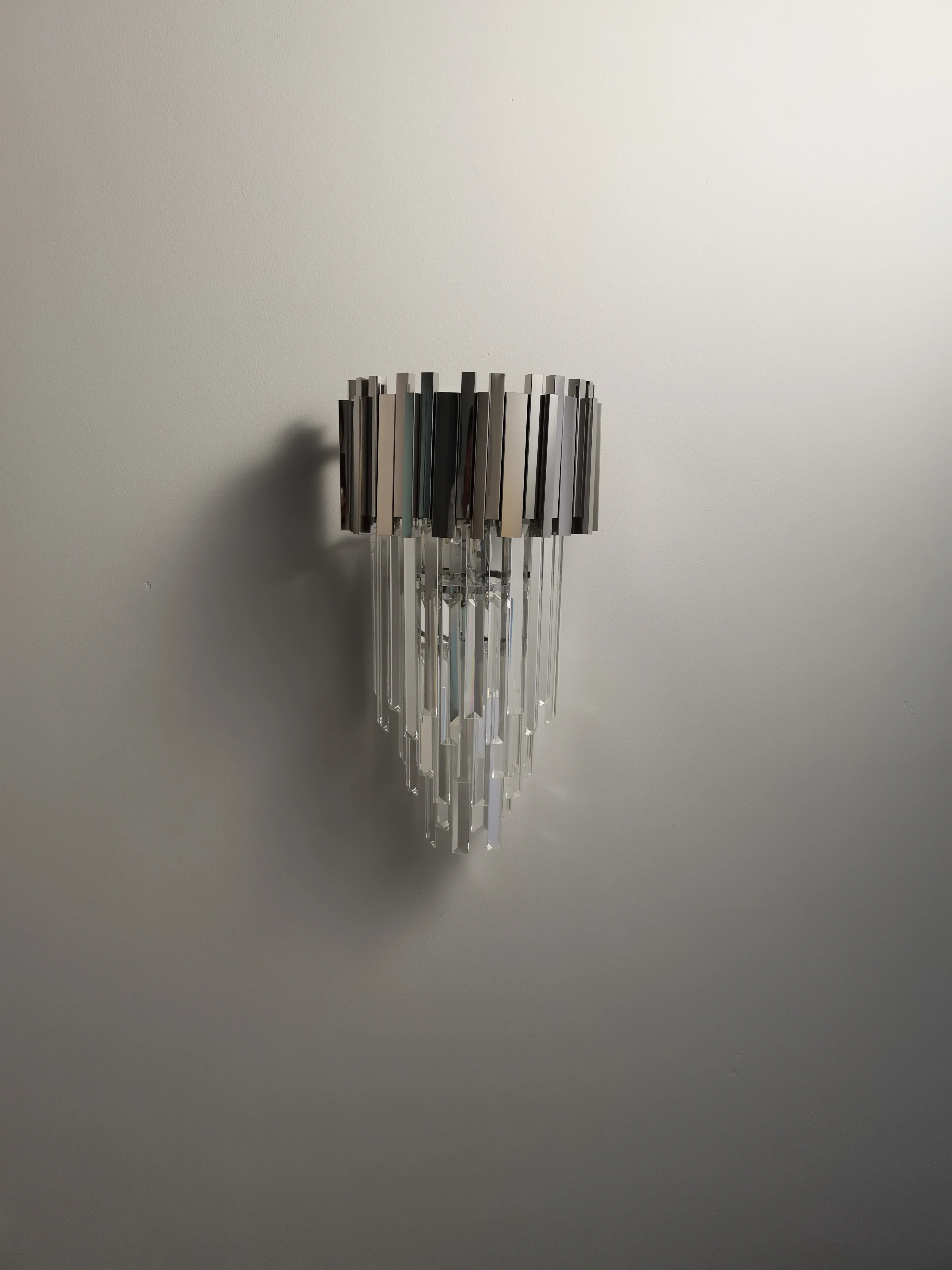 Lustre en Cristal Pas Cher — Métal