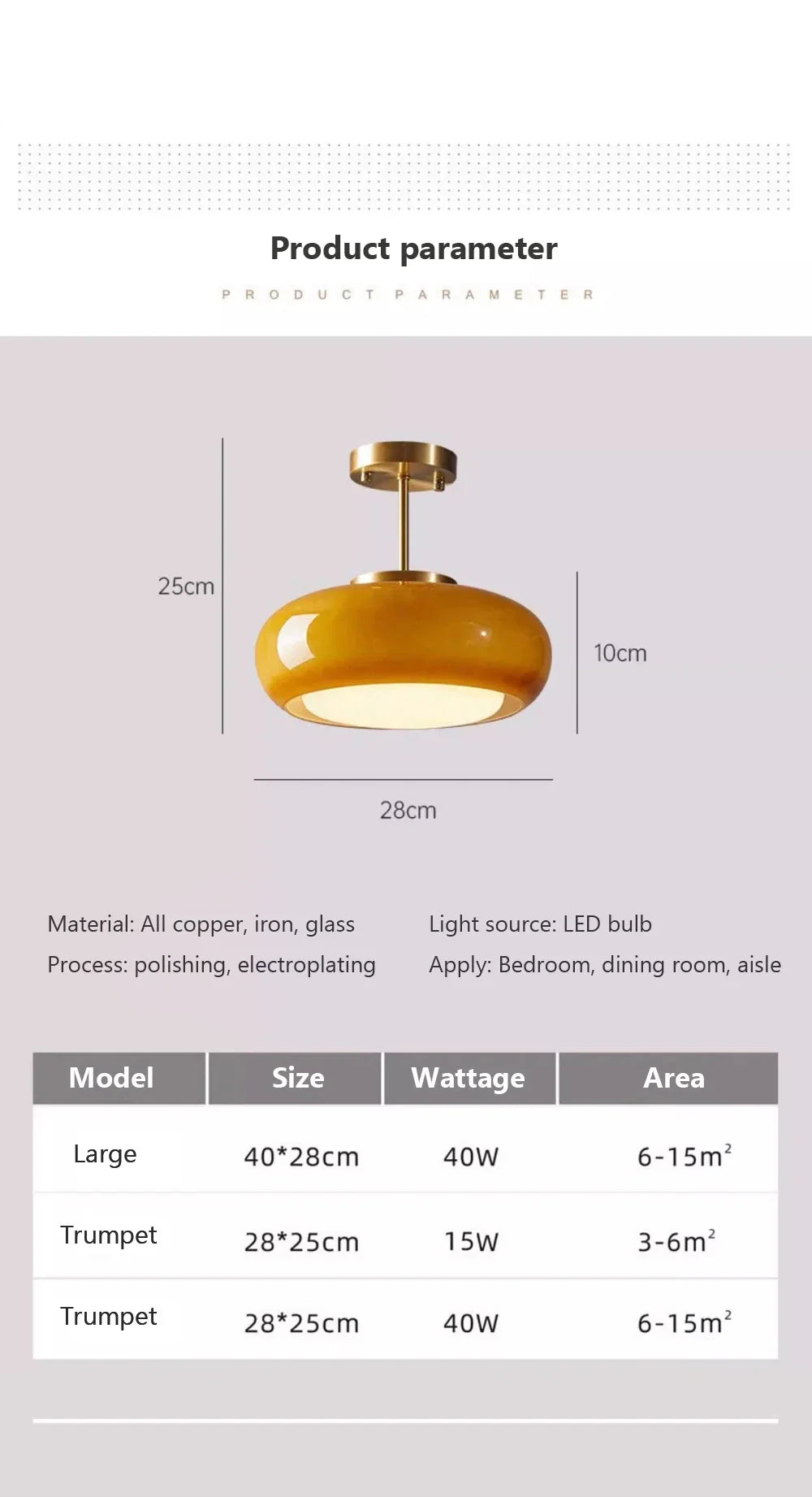 Lustre Chambre Minimaliste