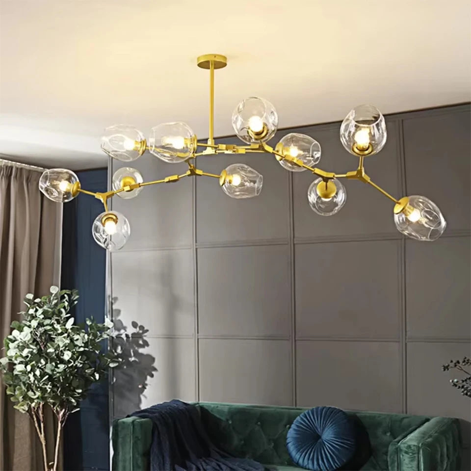 Spoutnik Lustre — Plafonnier Boule Moderne