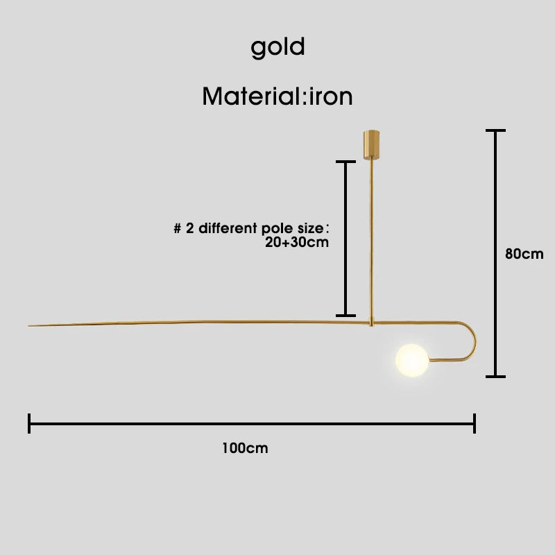 Lustre Industriel — Plafonnier Nordique Design