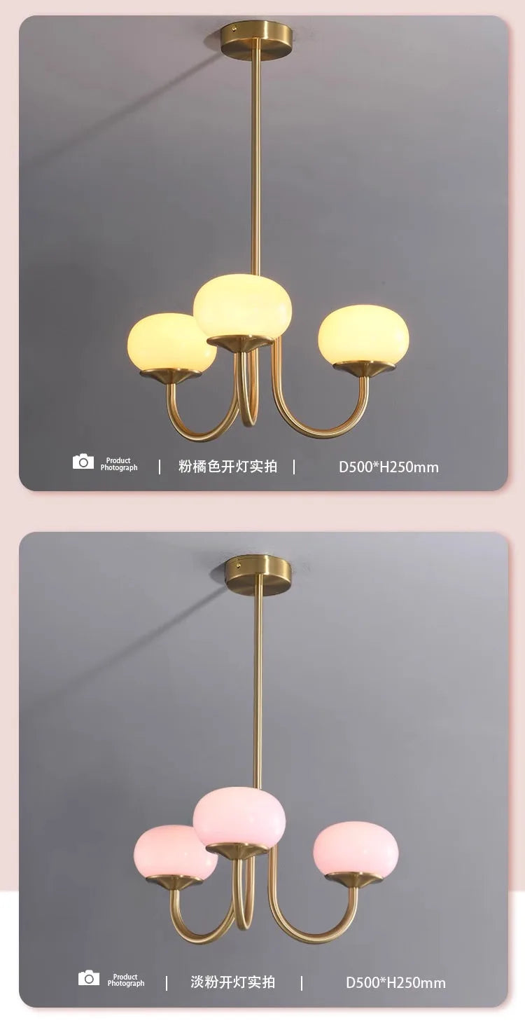 Lustre Chambre Adulte — LED — B argent 5 ampoules