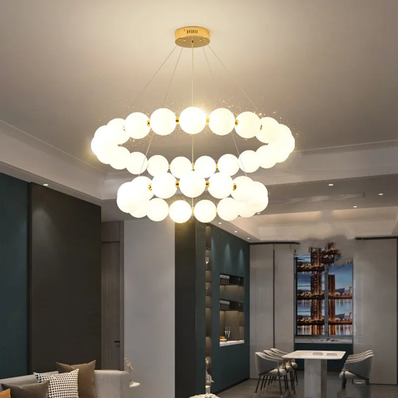 Suspension Luminaire Nordique — Métal