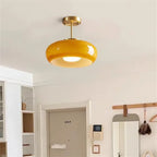 Lustre Doré Art Déco