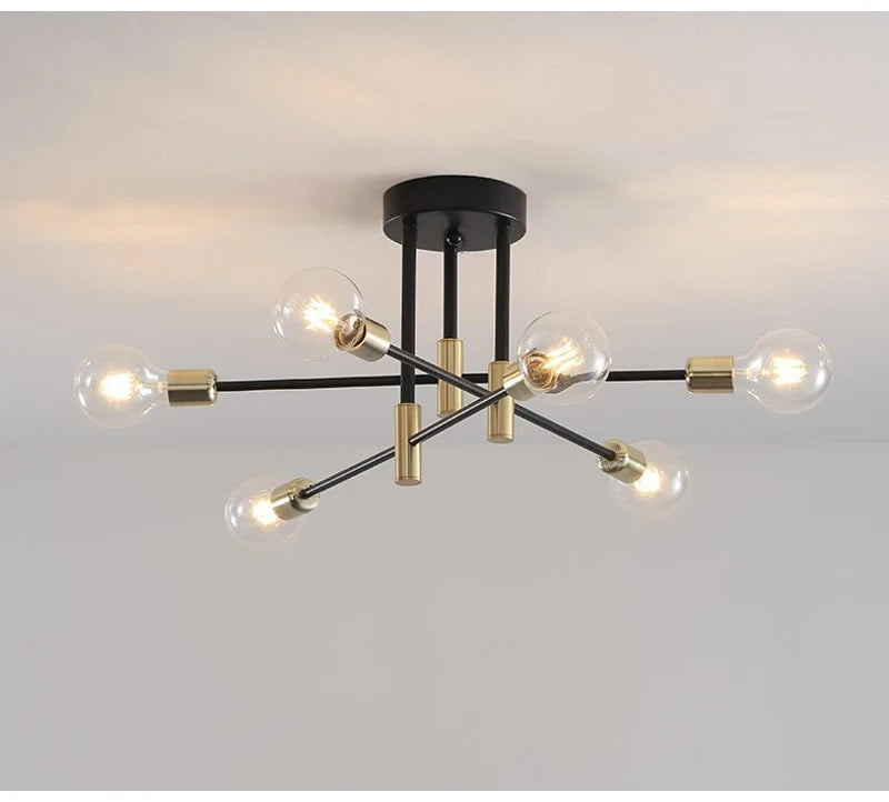 Lustre Salon Industriel