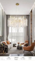 Lustre Luxe Cristal — LED