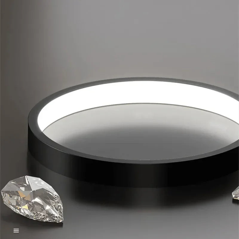 Lustre Salon Noir — Moderne