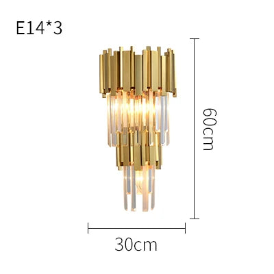Lustre Cristal Design — Moderne — Oval 150cm