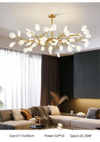 Lustre Chambre Bébé — Noir B 18 ampoules