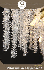 Lustre Luxe Cristal — LED