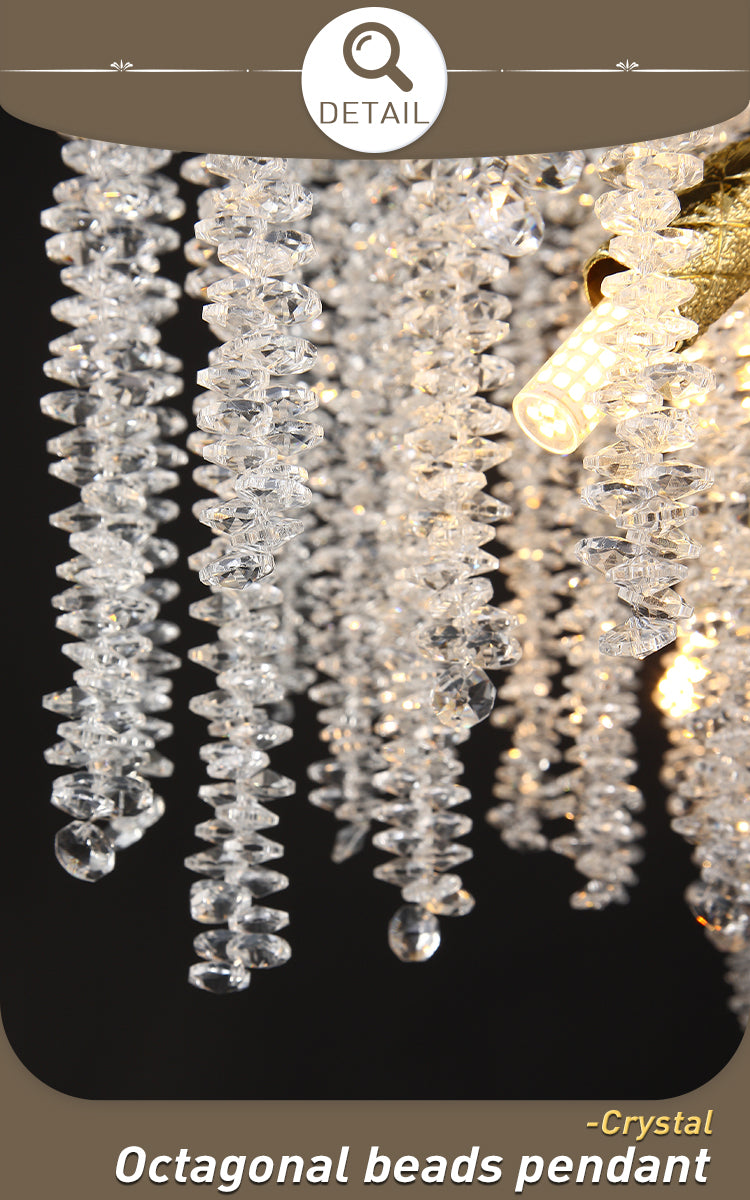 Lustre Luxe Cristal — LED
