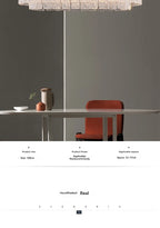 Lustre Moderne Design — Verre