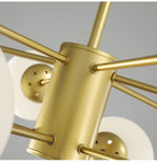 Lustre Blanc — Plafonnier Nordique Design