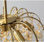 Lustre Haut Plafond — Plafonnier LED Cristal