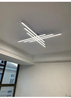 Lustre LED Chambre — Noir