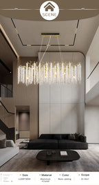 Lustre Luxe Cristal — LED