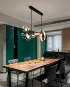 Lustre Industriel Noir