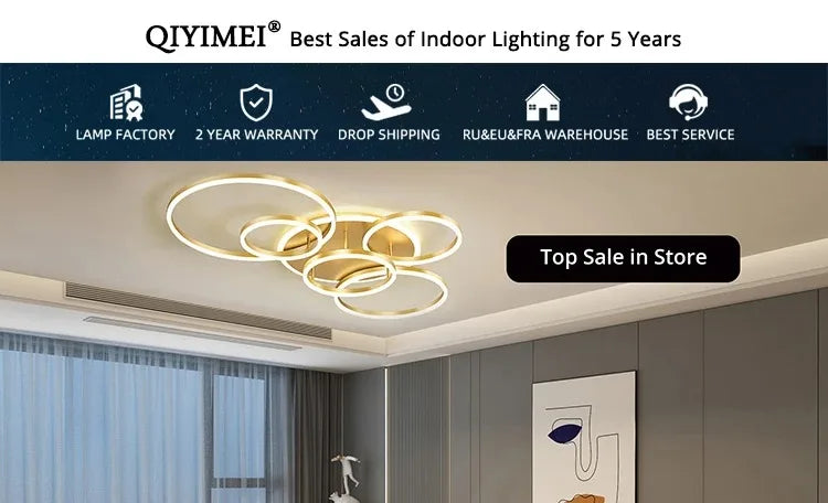 Lustre LED Design — Cuisine