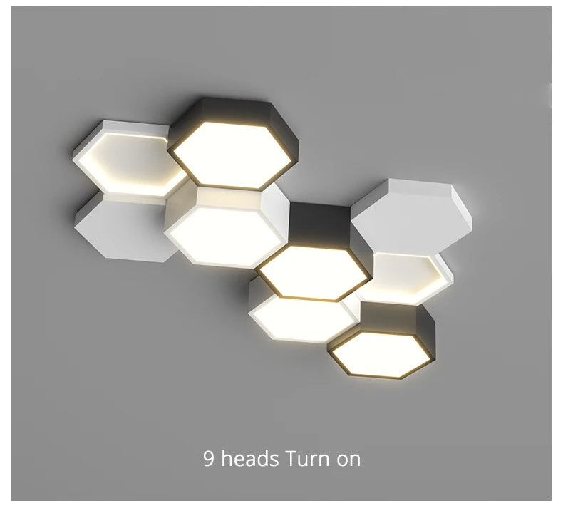 Lustre Luxe Salon — LED