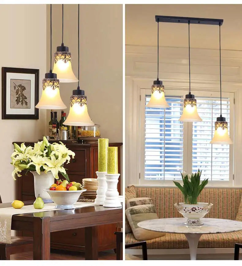 Suspension Verre Design — Vintage
