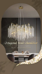 Lustre Cristal Ancien — Métal
