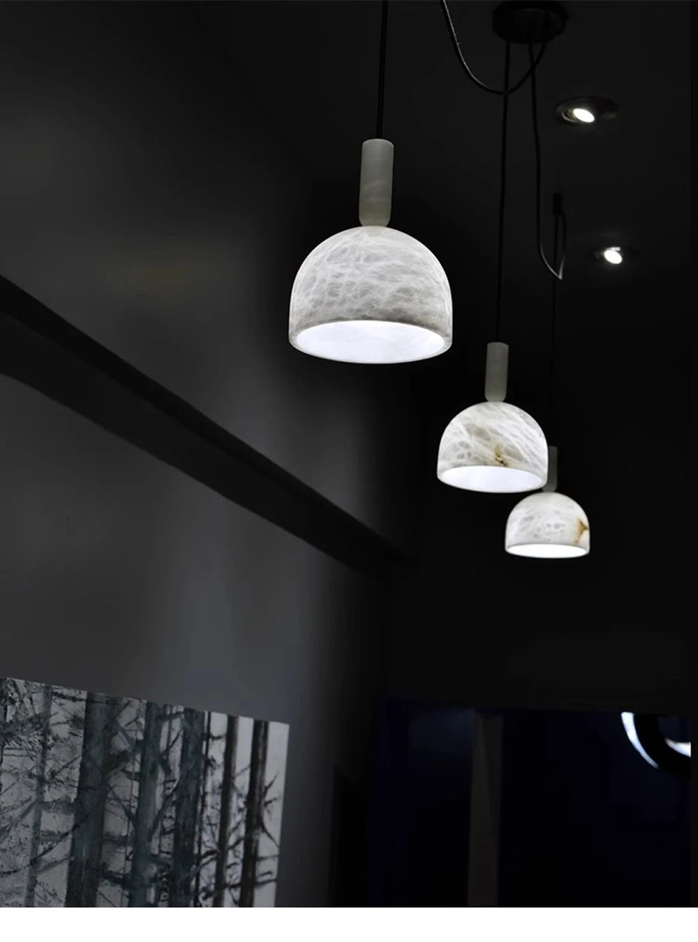 Lustre LED Design — Marbre
