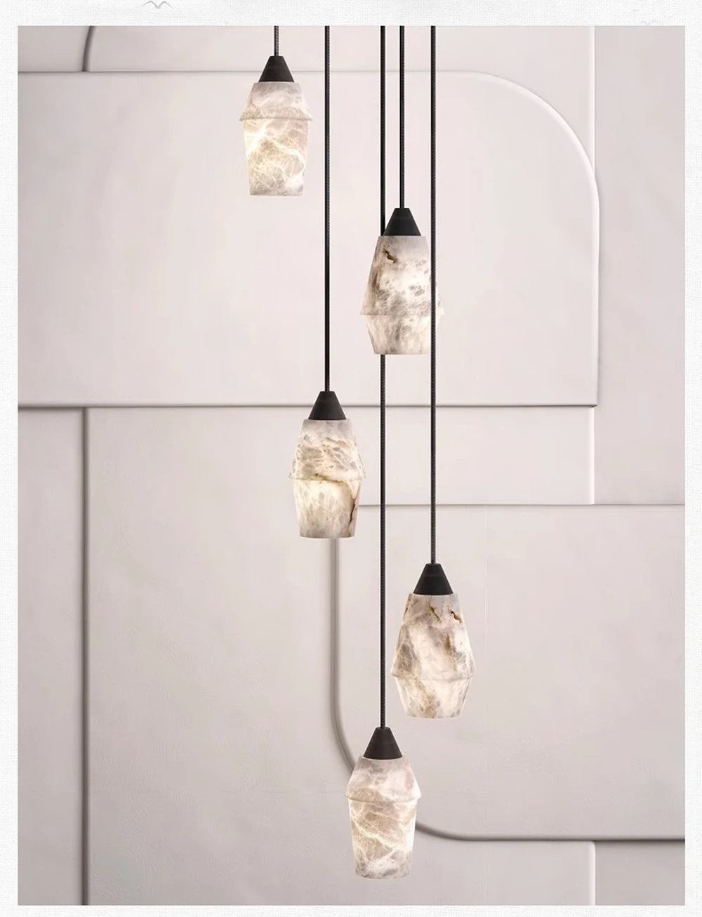 Lustre LED Design — Marbre