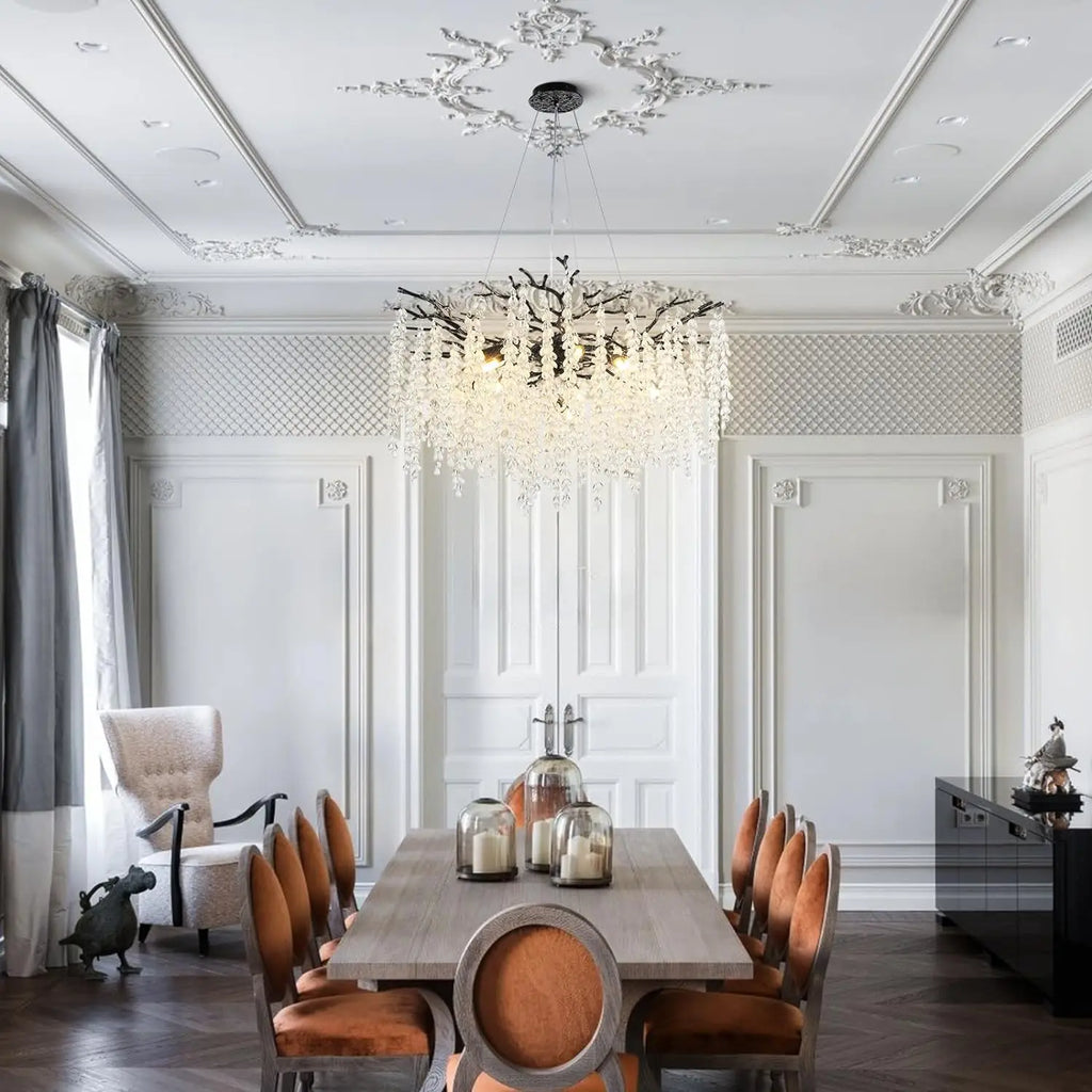 Lustre Cristal Salon — Chambre