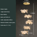 Lustre Contemporain — Moderne — 5 ampoules