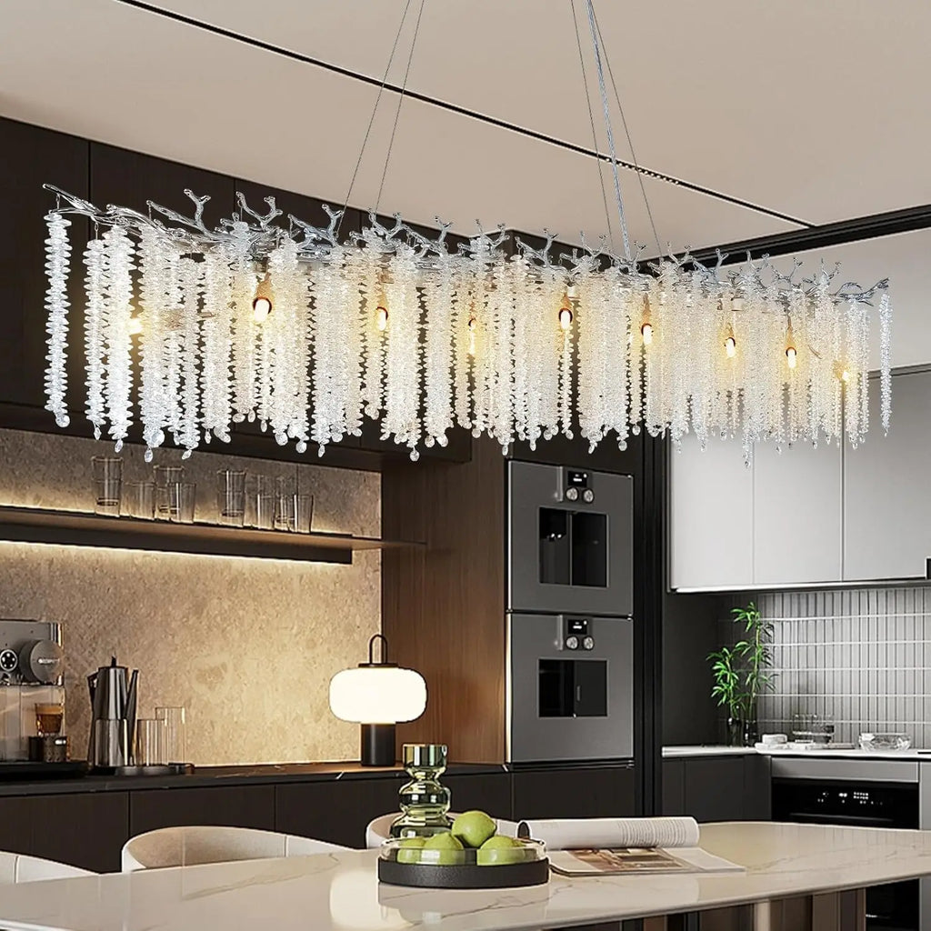 Lustre Cristal Salon