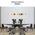 Lustre pour Salon Moderne — Verre