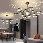 Lustre Moderne LED — Blanc