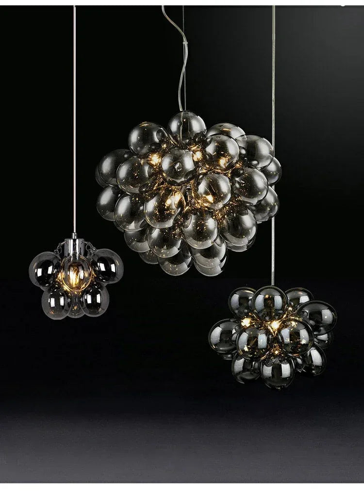 Lustre Design Salle à Manger — Nordique — 3 ampoules