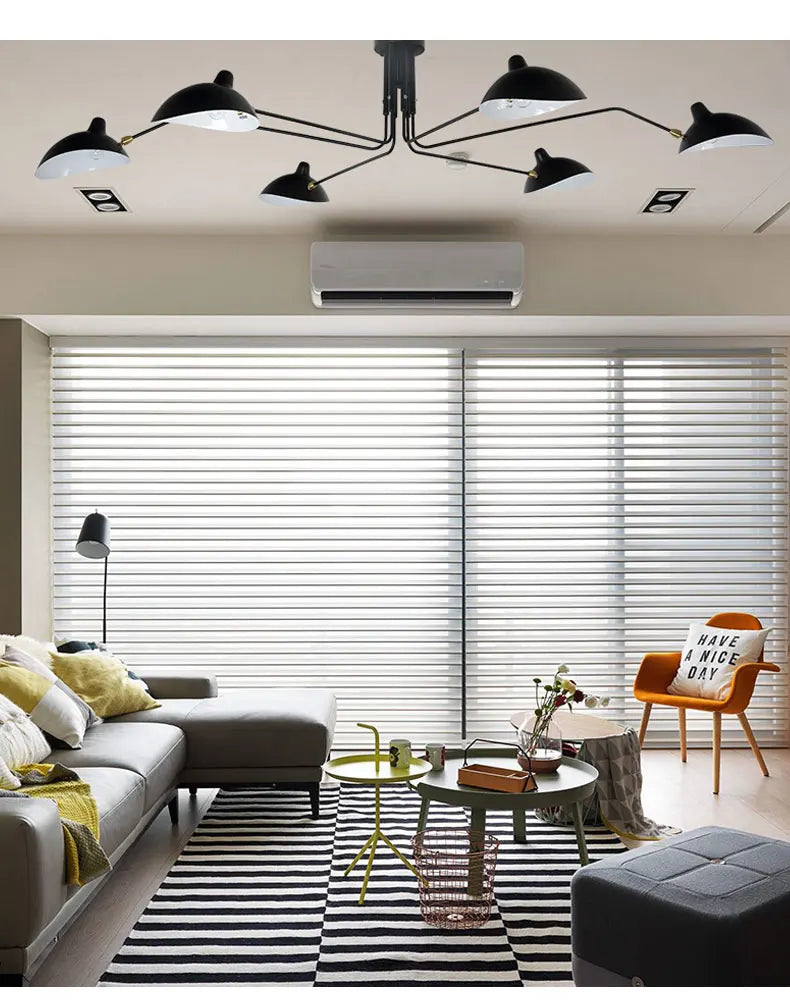 Plafonnier Salon Moderne — Plafonnier Nordique Design