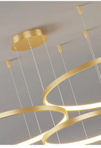 Lustre Salon Industriel — Moderne