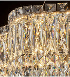 Lustre Salon Noir — Cristal