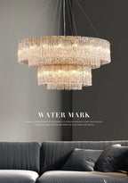 Lustre Moderne Design — Verre