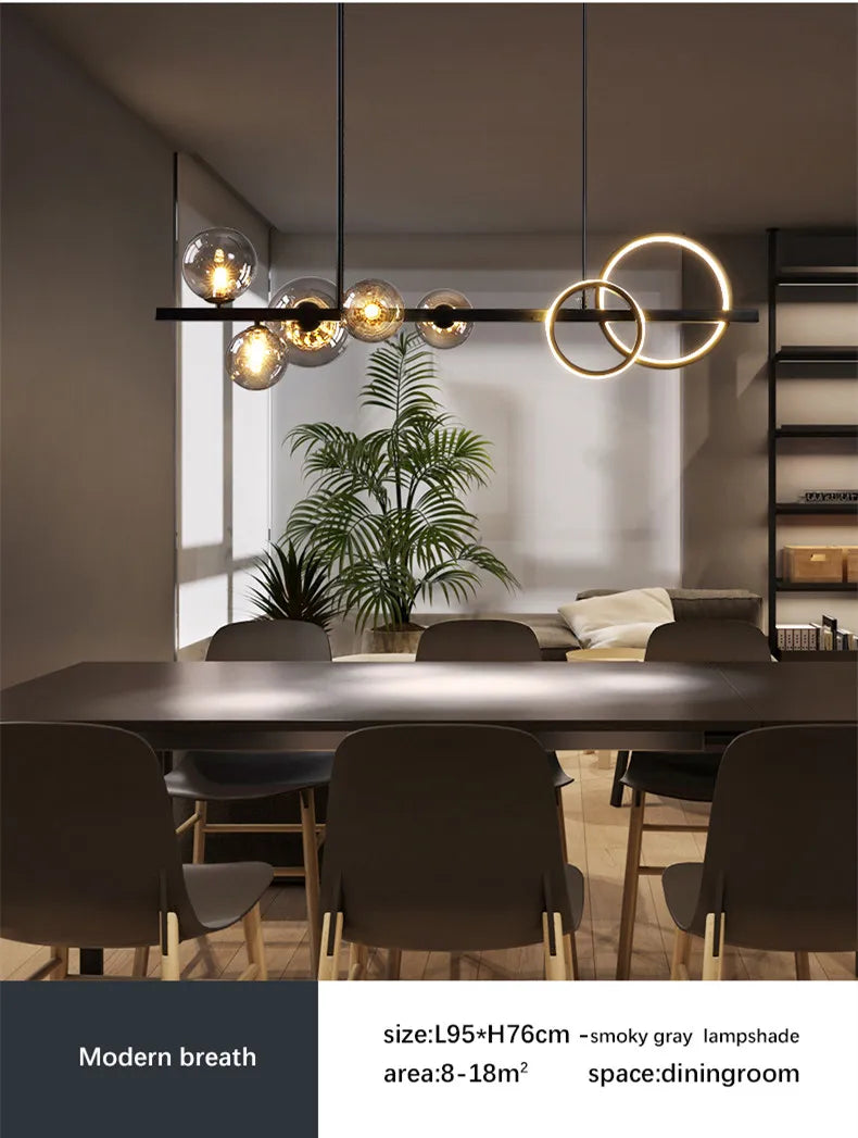 Lustre Industriel Noir