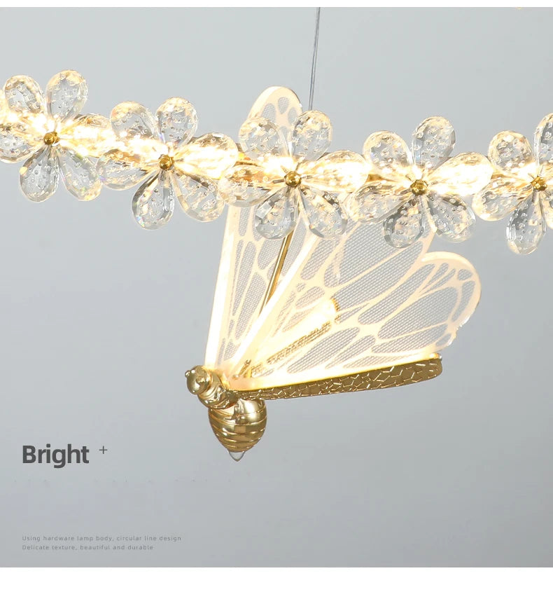 Lustre LED Cristal — Salle à Manger