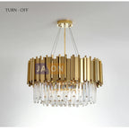 Lustre Cristal Design — Moderne — Oval 150cm
