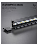Lustre LED Chambre — Noir